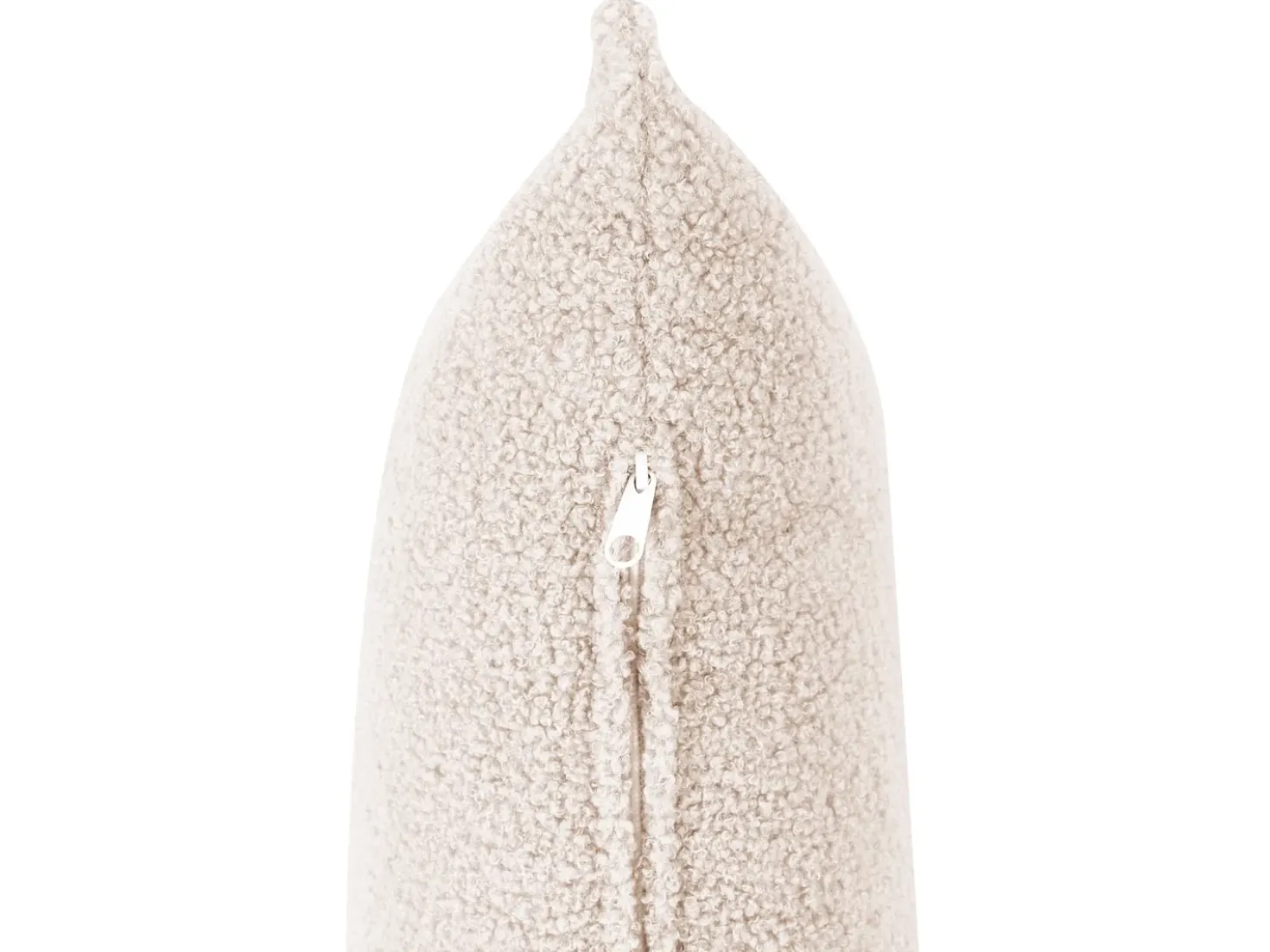 Chaise longue NERBO Bouclé Beige