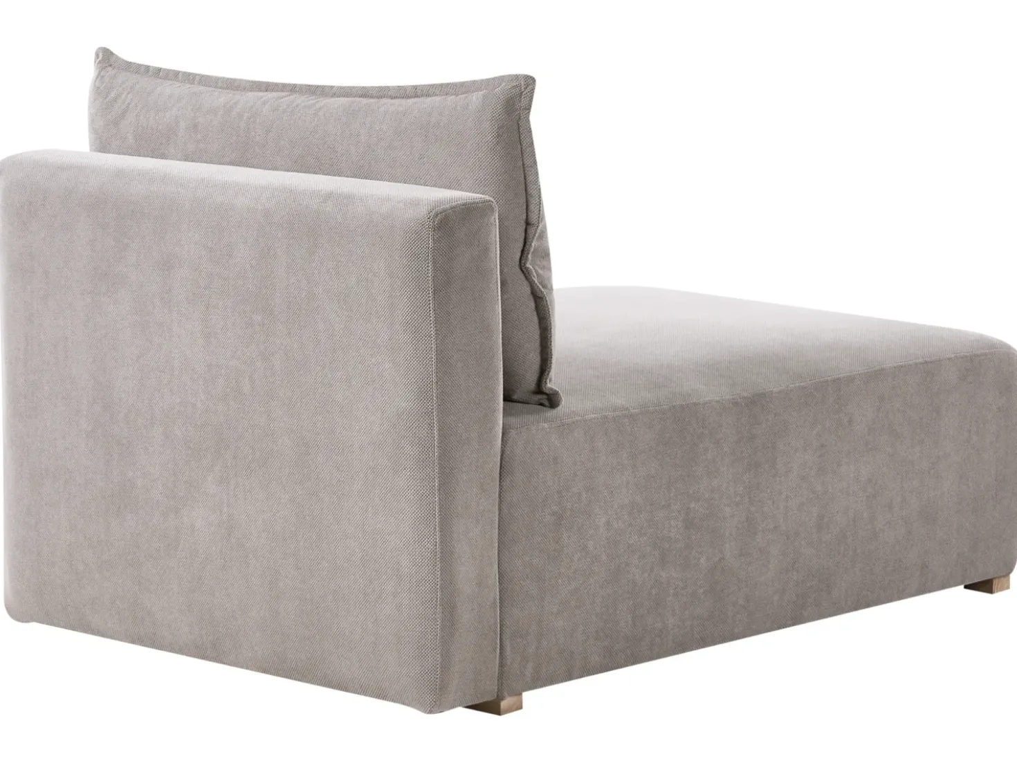 Chaise longue NERBO Tessuto Grigio