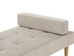 Chaise longue NIORT Tessuto Beige