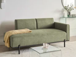 Chaise longue SAVASSE Lino sintetico Verde