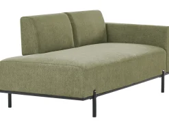 Chaise longue SAVASSE Lino sintetico Verde