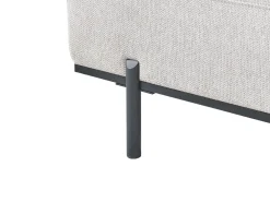 Chaise longue SAVASSE Lino sintetico Grigio chiaro