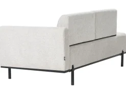 Chaise longue SAVASSE Lino sintetico Grigio chiaro