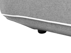 Chaise longue SEILLANS Tessuto Grigio