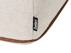 Chaise longue SEILLANS Tessuto Beige chiaro