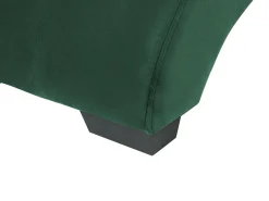 Chaise longue SIMORRE Velluto Verde smeraldo con altoparlante Bluetooth integrato