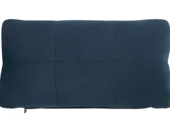 Chaise longue SIMORRE Velluto Blu scuro con altoparlante Bluetooth integrato