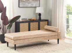Chaise longue USSEL Velluto Beige