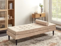 Chaise longue USSEL Velluto Beige