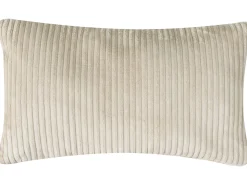 Chaise longue versione destra VANVEY Velluto a coste Beige chiaro