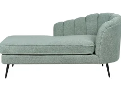 Chaise longue versione destra ALLIER Bouclé Verde