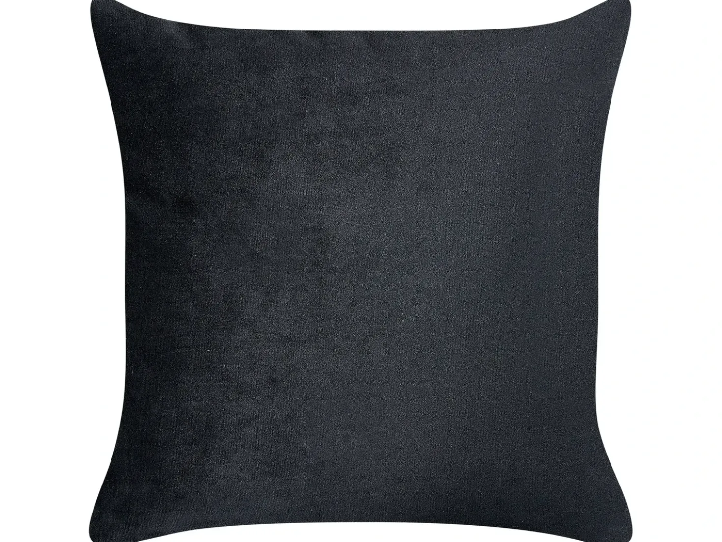 Chaise longue versione destra MERI Velluto Nero con contenitore