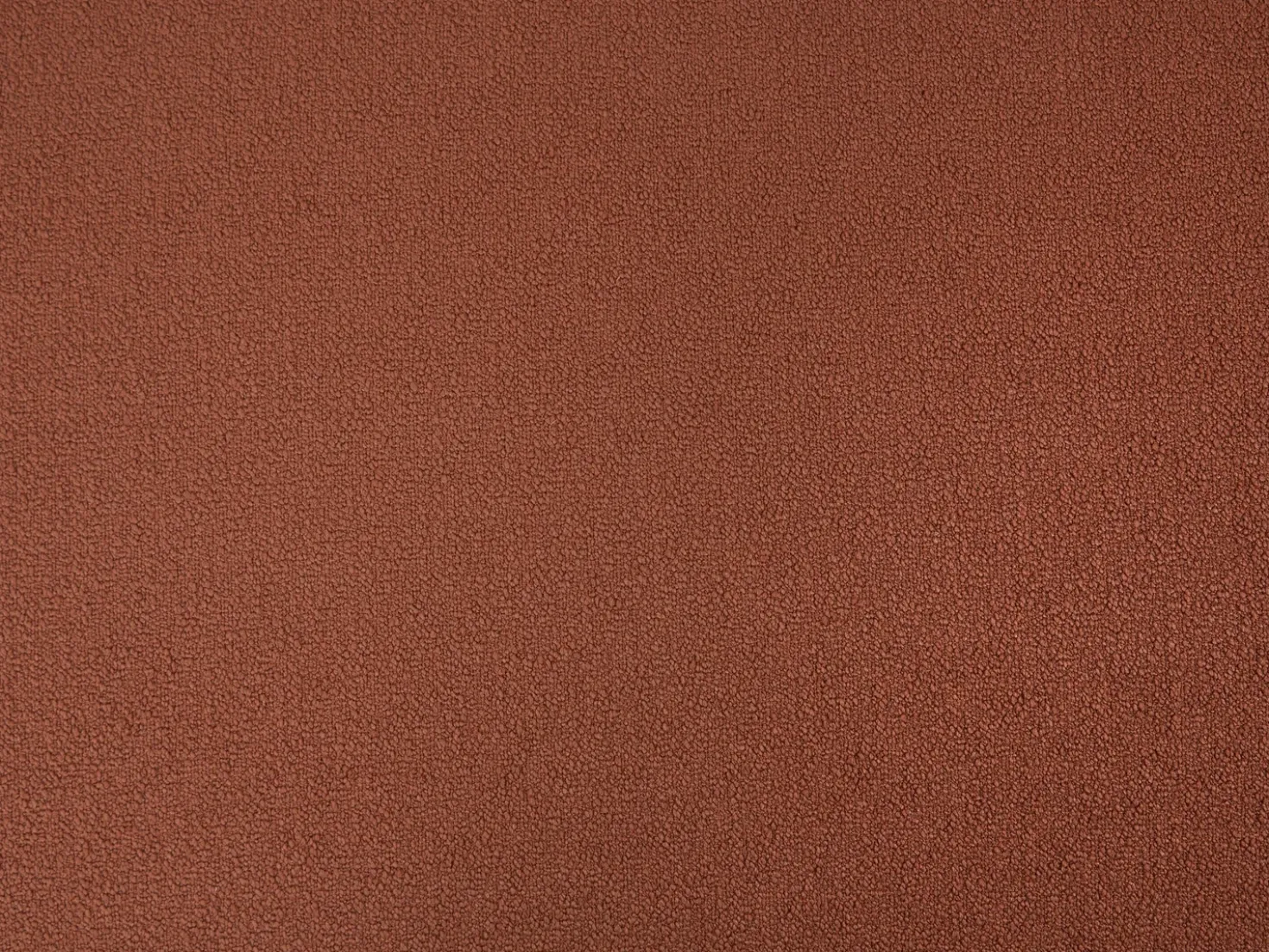 Chaise longue versione destra CHEVANNES Bouclé Rosso scuro