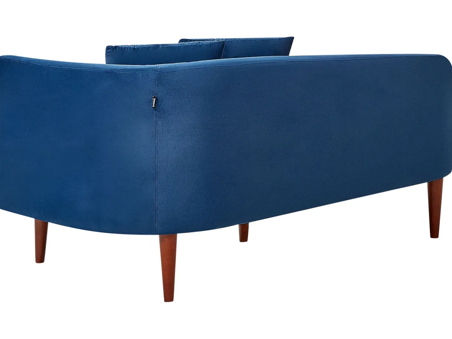 Chaise longue versione destra CHAUMONT Velluto Blu marino