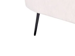 Chaise longue versione destra ARCEY Tessuto Marrone