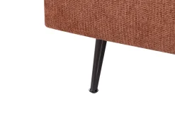 Chaise longue versione destra RIOM Tessuto Rosso
