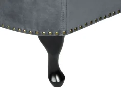 Chaise longue versione destra NIMES Velluto Grigio