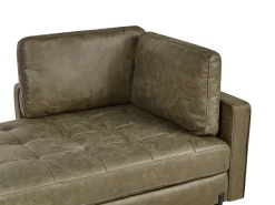 Chaise longue versione destra REBAIS Pelle sintetica Verde