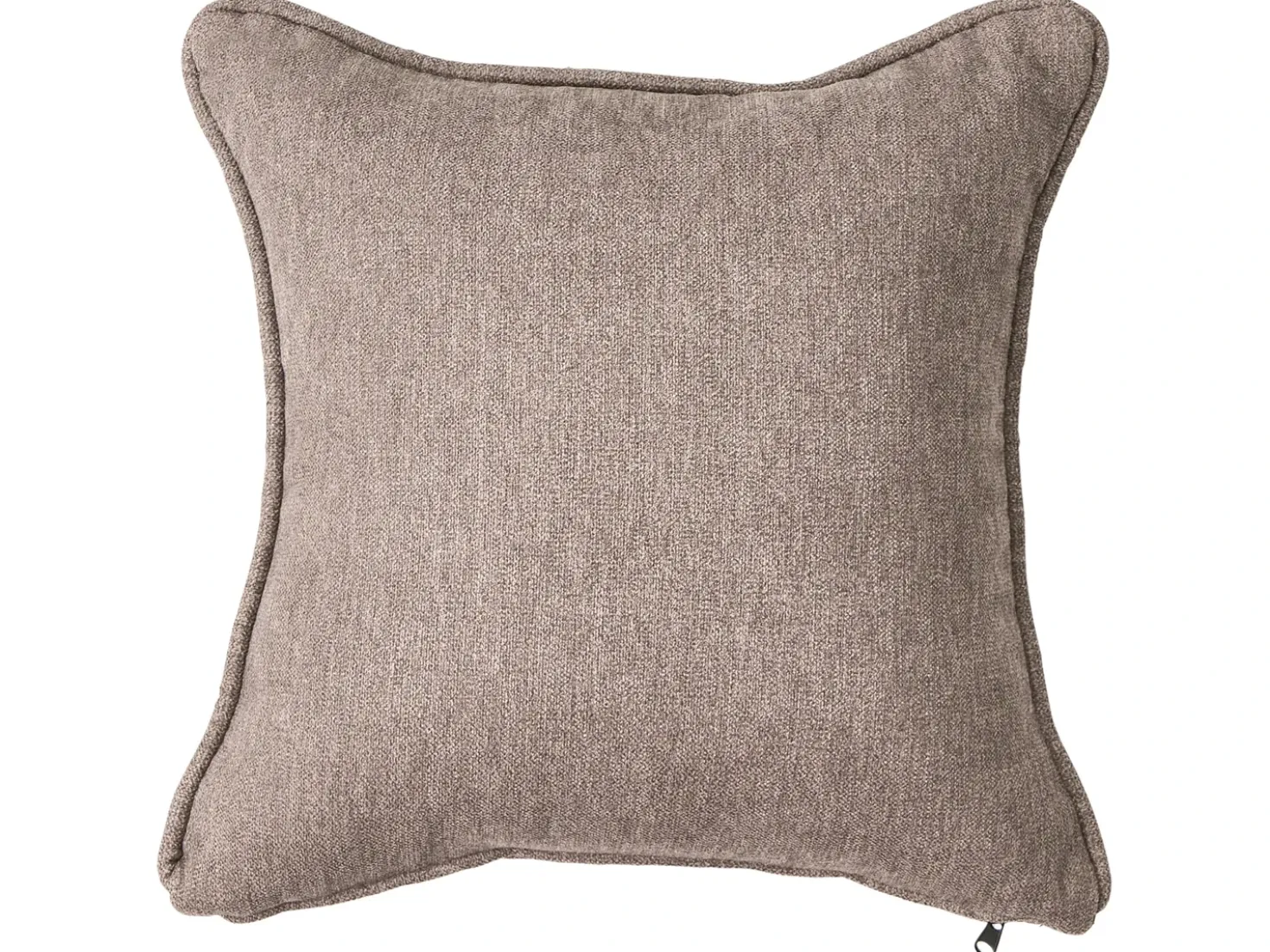 Chaise longue versione destra CHEVANNES Tessuto Marrone chiaro