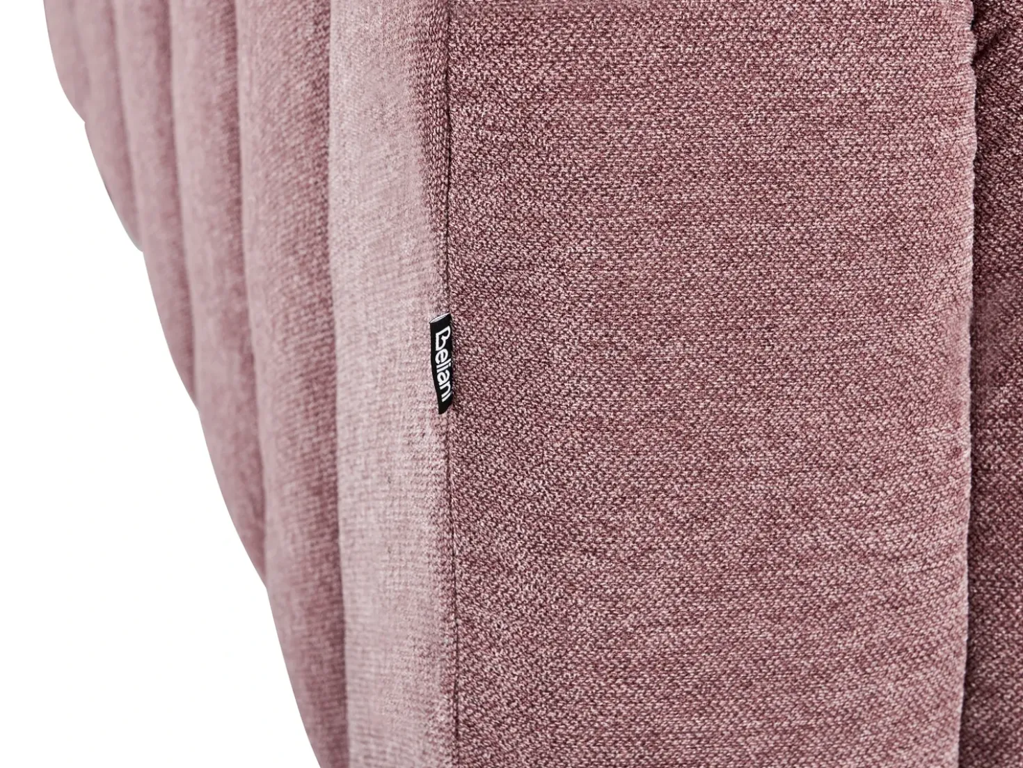 Chaise longue versione destra LANNILS Tessuto Rosa