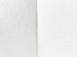 Chaise longue versione destra ALLIER Bouclé Bianco sporco
