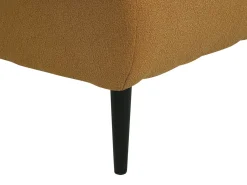 Chaise longue versione destra CHEVANNES Bouclé Senape