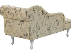 Chaise longue versione destra NIMES Tessuto Beige