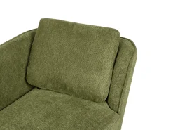 Chaise longue versione destra ARTHEZE Tessuto Verde scuro
