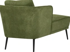 Chaise longue versione destra ARTHEZE Tessuto Verde scuro