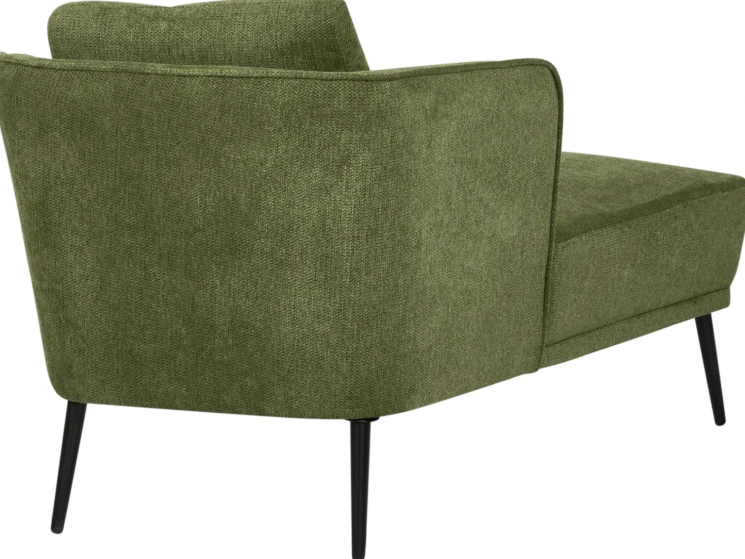 Chaise longue versione destra ARTHEZE Tessuto Verde scuro