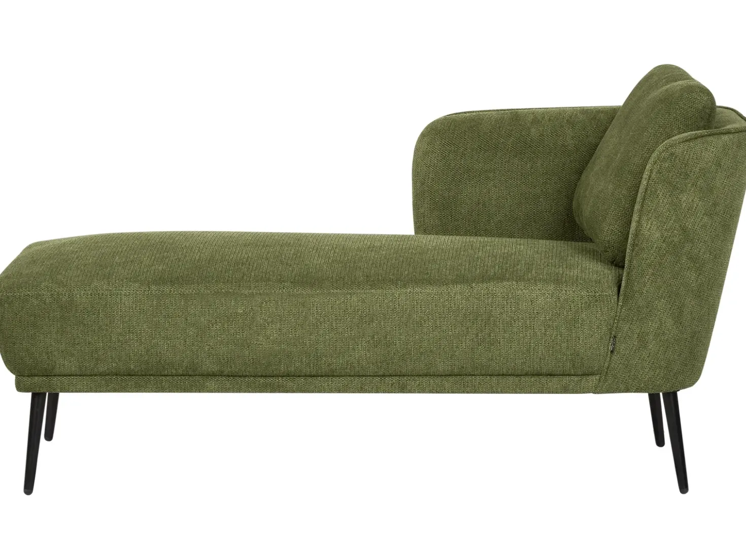 Chaise longue versione destra ARTHEZE Tessuto Verde scuro