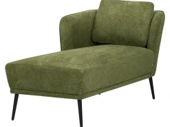 Chaise longue versione destra ARTHEZE Tessuto Verde scuro
