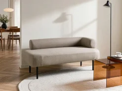 Chaise longue versione destra MIRMANDE Tessuto Tortora