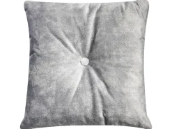 Chaise longue versione destra LATTES II Velluto Grigio con cuscino