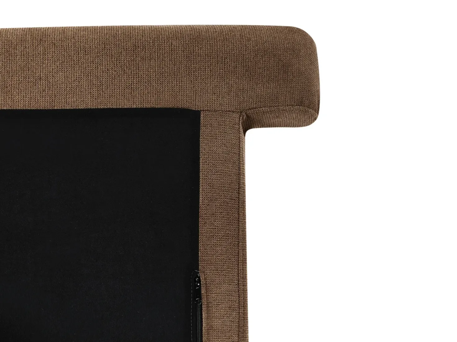Chaise longue versione destra SIEVOZ Tessuto Marrone