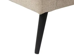Chaise longue versione destra YERRES Tessuto Beige