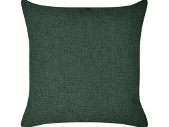 Chaise longue versione destra MERI Lino sintetico Verde con contenitore