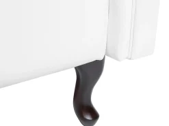 Chaise longue versione destra LATTES Pelle sintetica Bianco