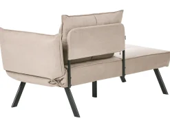 Chaise longue versione destra ROCAMADOUR Tessuto Tortora