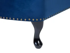 Chaise longue versione destra NIMES Velluto Blu marino