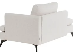 Chaise longue versione destra SIEVOZ Tessuto Beige chiaro
