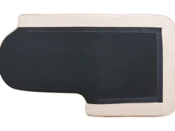 Chaise longue versione sinistra ALLIER Bouclé Beige chiaro