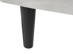 Chaise longue versione sinistra YVOIRE Tessuto Bianco sporco