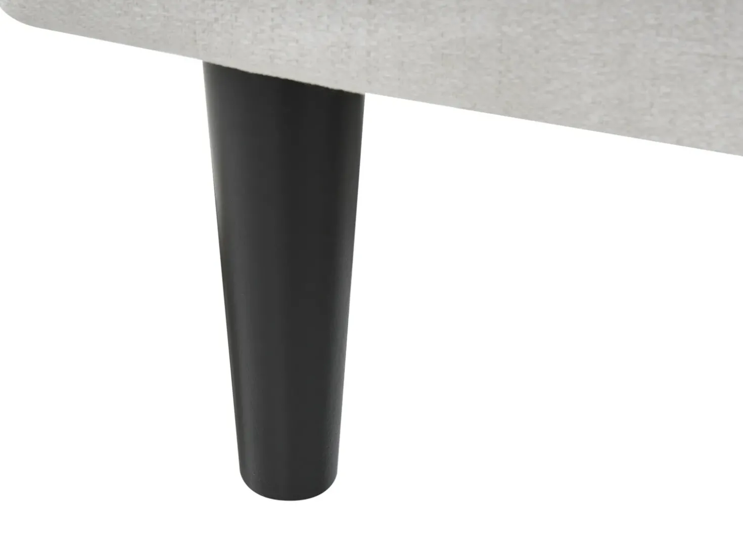 Chaise longue versione sinistra YVOIRE Tessuto Bianco sporco