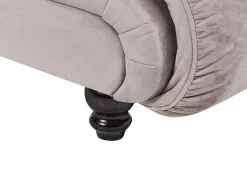 Chaise longue versione sinistra LORMONT Tessuto Tortora