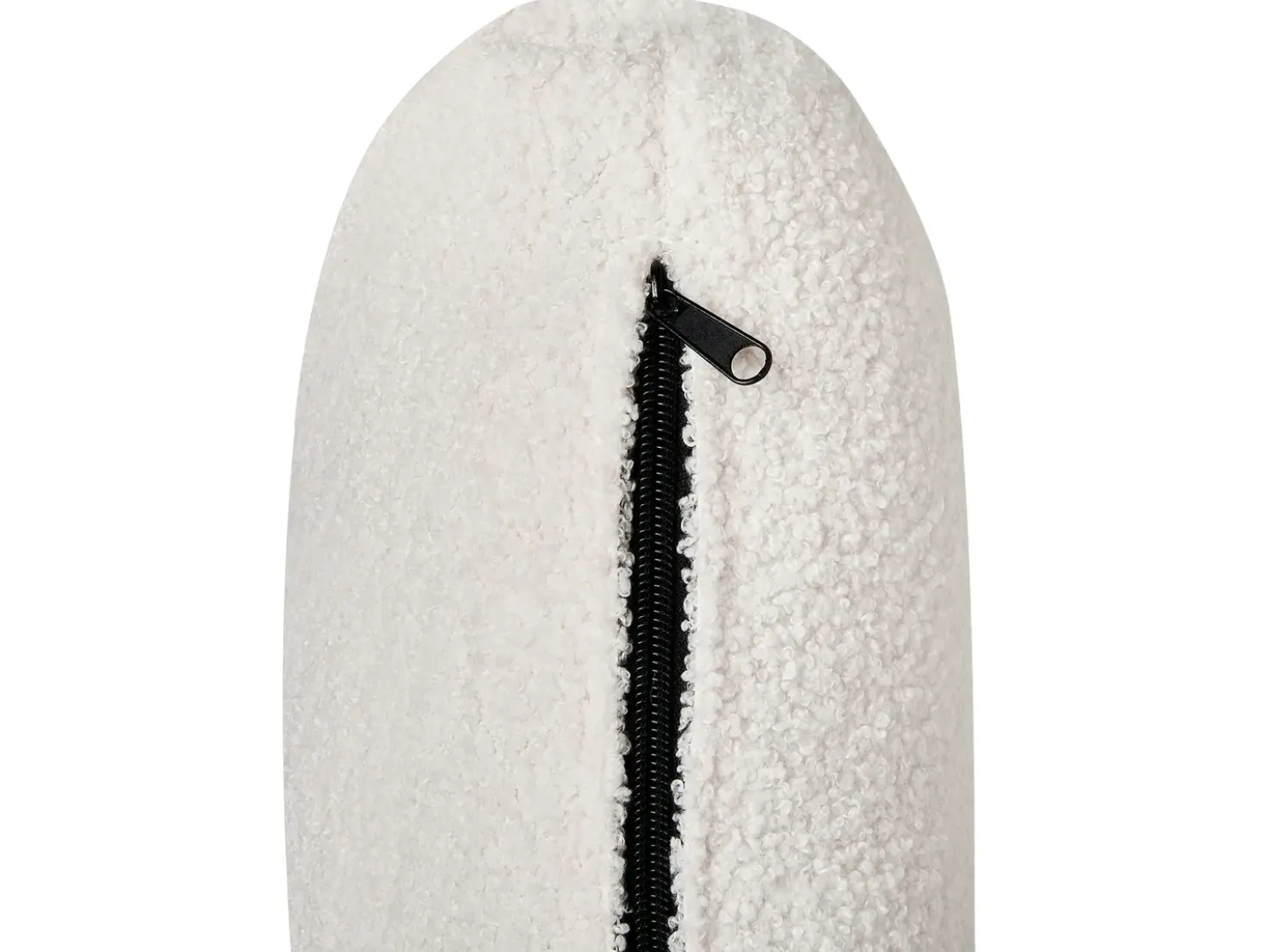 Chaise longue versione sinistra ARTHEZE Bouclé Bianco sporco