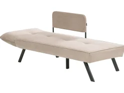 Chaise longue versione sinistra ROCAMADOUR Tessuto Tortora