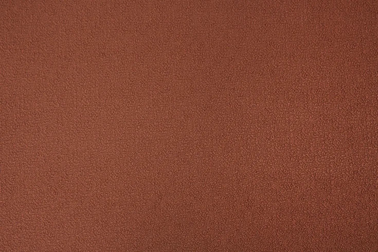 Chaise longue versione sinistra CHEVANNES Bouclé Rosso scuro