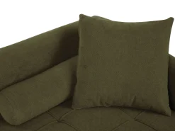 Chaise longue versione sinistra GONESSE Tessuto Verde