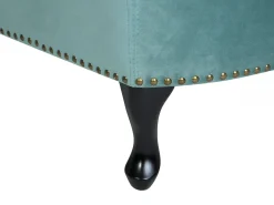 Chaise longue versione sinistra NIMES Velluto Verde menta